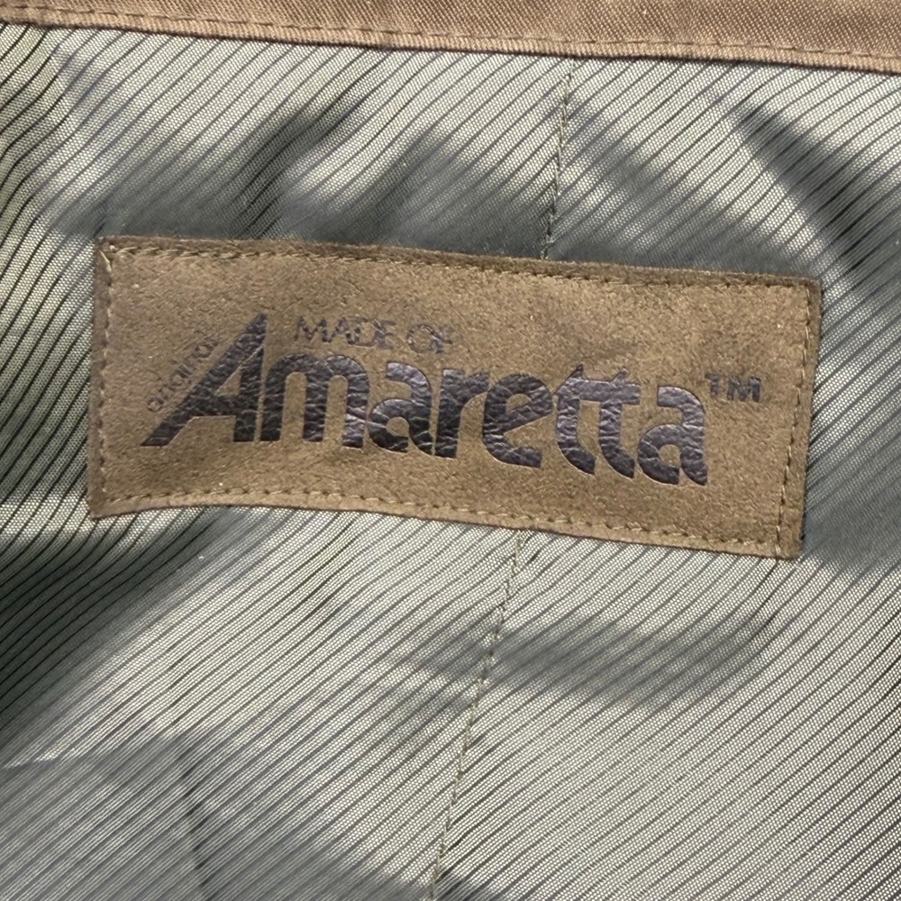 Roman Rothschild of Switzerland 923030 Size 25 Mens XL Amaretta Faux Suede Coat - Picture 12 of 16